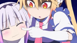 Create meme: Kana Kobayashi anime, dragon's maid, Mrs. Kobayashi, dragons maids Kobayashi