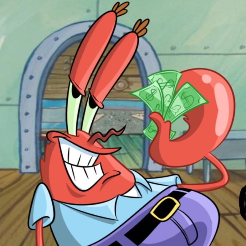 Create meme: Mr. Krabs, Mr. Krabs from SpongeBob, crabs
