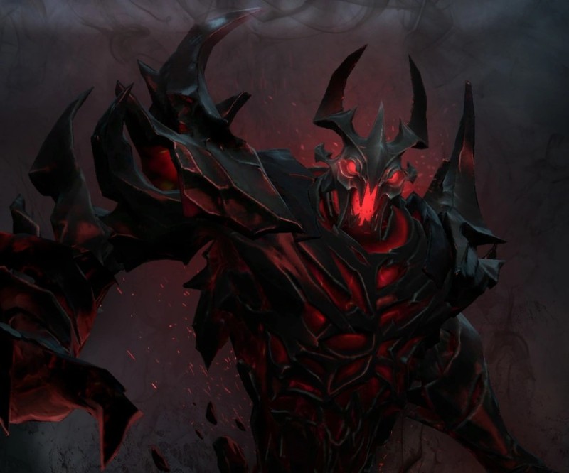 Создать мем: шадоу фиенд, shadow fiend dota, dota 2 shadow fiend