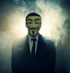 Create meme: hacker anonymous, anonymous