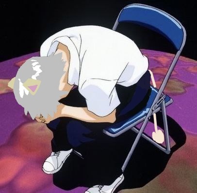 Create meme: evangelion Shinji, Shinji is sitting on a chair, Shinji Ikari on a chair