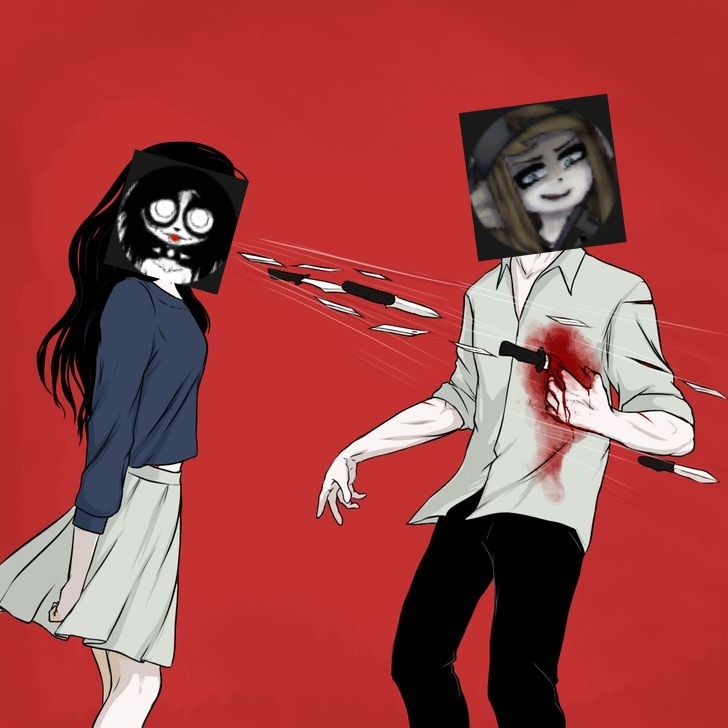 Jeff The Killer Version Anime Transparent PNG  700x712  Free Download on  NicePNG