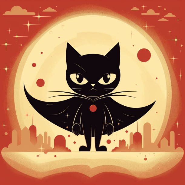 Create meme: black cat halloween, kit kat halloween, halloween cat