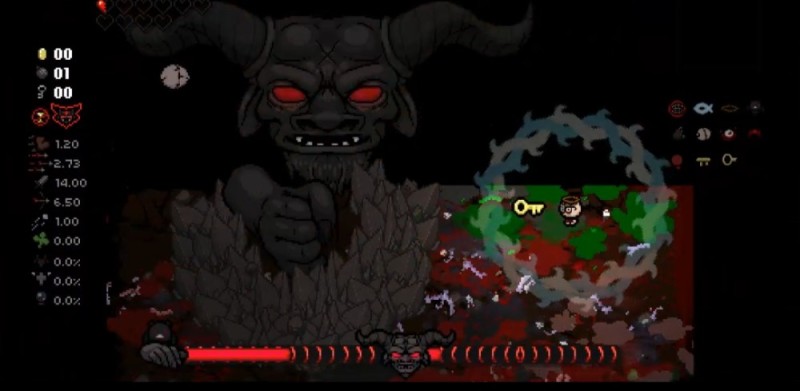 Create meme: devil boss isaac, the binding of isaac: rebirth, the binding of isaac