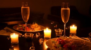 Create meme: romantic dinner, candlelight dinner