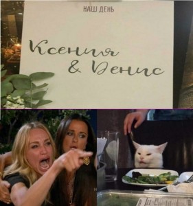 Создать мем: cat memes, woman yelling at cat meme, мем женщина