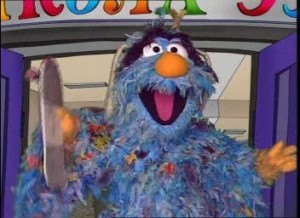 Create meme: sesame street