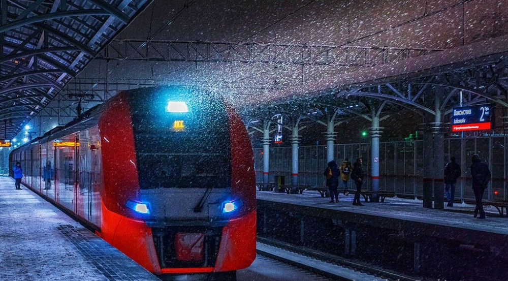 Create meme: trains Moscow, train in Moscow, mcc moscow