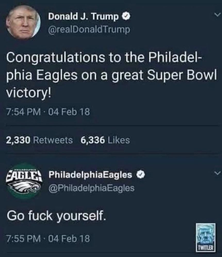 Create meme: donald j trump , trump tweet, the philadelphia eagles