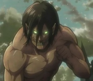 Create meme: the titans from the anime attack of the titans
