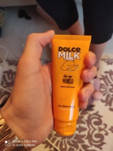 Создать мем: dolce milk крем, молочко для тела манго dolce milk, дольче милк крем манго