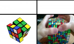 Create meme: Arthur Rubik's cube., Rubik's cube with traffic signs, how to assemble a Rubik's cube 1000000 1000000