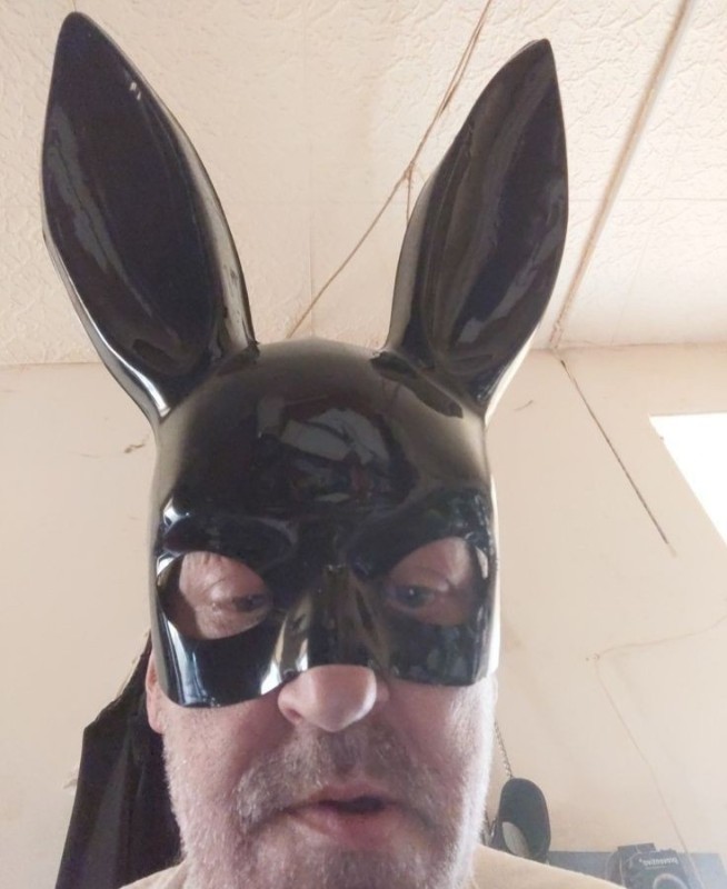 Create meme: rabbit mask, The playboy rabbit mask, bunny rabbit mask