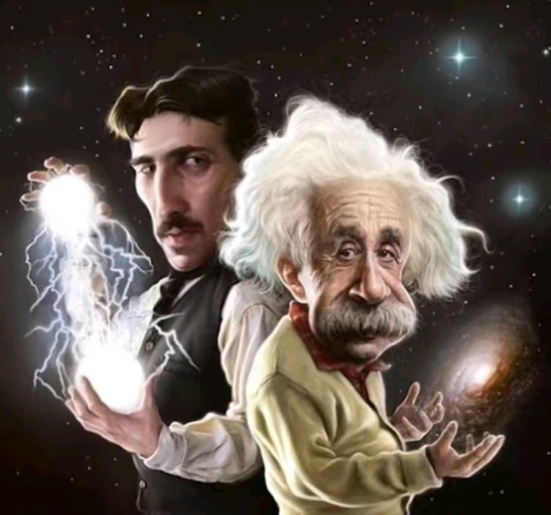 Create meme: Einstein's theory , albert einstein art, einstein art