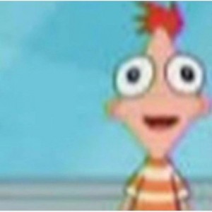 Создать мем: cool phineas facing forward, лицо финеса спереди, phineas facing forward