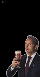 Create meme: people, Mads Mikkelsen beer, Mads Mikkelsen Carlsberg