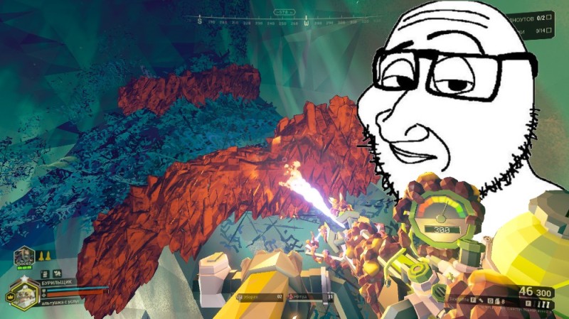 Create meme: screenshot , game , deep rock galactic gameplay