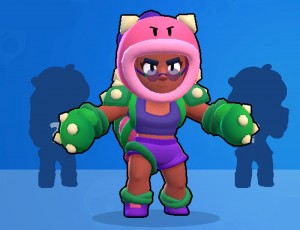 Создать мем: brawl stars фрэнк, brawl stars rosa, роза brawl stars