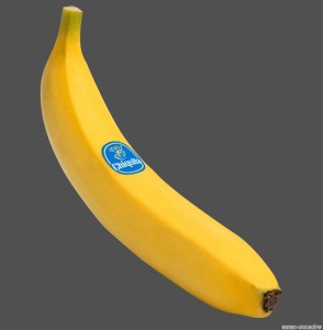 Create meme: banana , banana , chiquita banana
