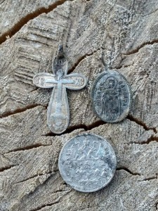 Создать мем: крест серебряный нательный 17 век, крест нательный, крестик серебро