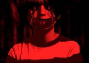 Create meme: darkness, Jack the killer screamer, Jeff the killer