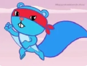 Create meme: splendid happy tree friends, htf splendide, happy three friends