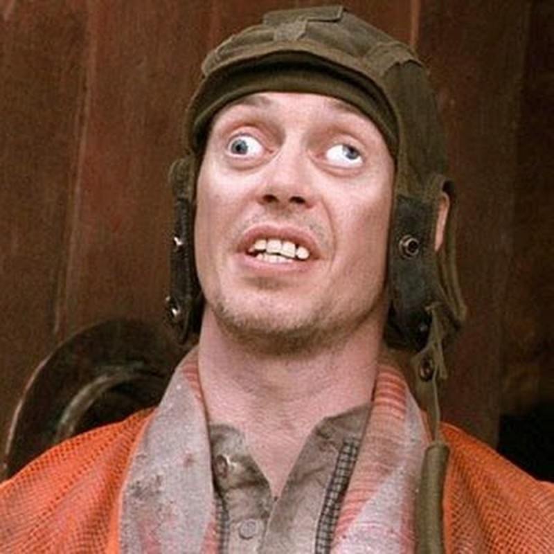 Create meme: about the fool, Steve Buscemi meme, a frame from the movie