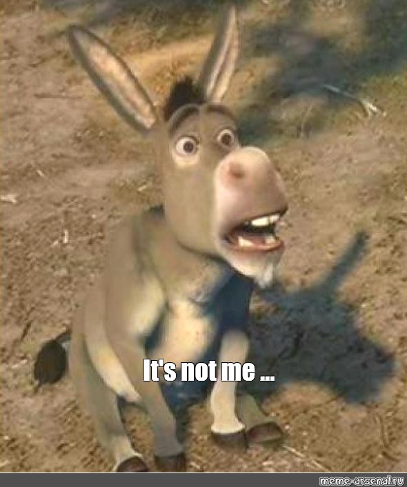 Donkey Shrek Im All Alone