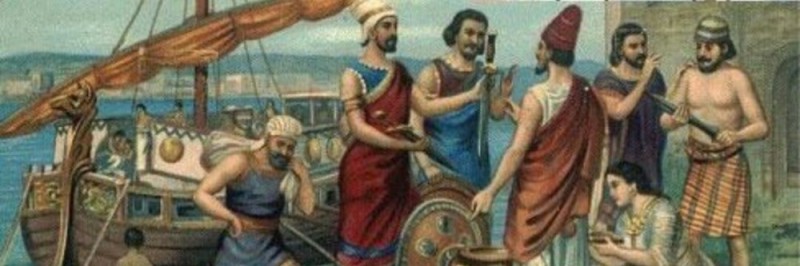 Create meme: Phoenicia and the ancient world, ancient Phoenicia illustrations, Phoenicians are a Carthaginian people