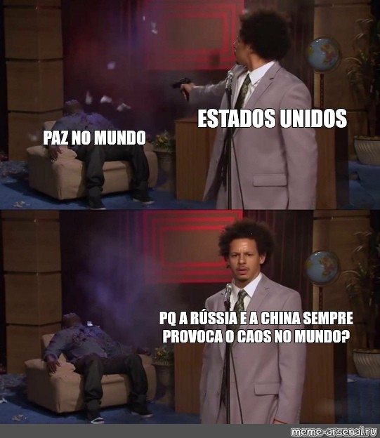 Omics Meme Estados Unidos Paz No Mundo Pq A R Ssia E A China Sempre Provoca O Caos No Mundo