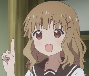 Create meme: yuru yuri, anime characters