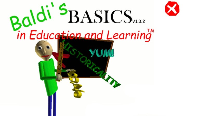 Create meme: baldi's basics, baldi basics, baldi basics plus