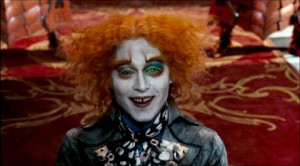 Создать мем: alice in wonderland, джонни депп, tim burton