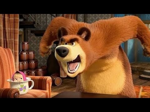 Create meme: masha the bear and the bear, the bear Masha and the bear, the bear from the cartoon Masha and the bear