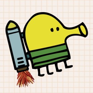 Создать мем: дудл джамп картинки, дудлик пнг, обои doodle jump