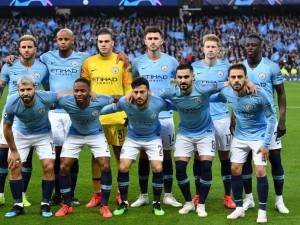 Create meme: Manchester city 2012, Manchester city 2018, photo Manchester city 2018-19 whole team