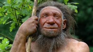 Создать мем: австралопитек робустус, шаман неандертальцев, неандерталец улыбается