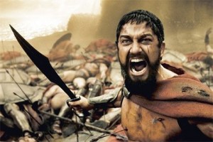 Create meme: Gerard Butler 300 Spartans, Sparta, Leonidas the king of Sparta