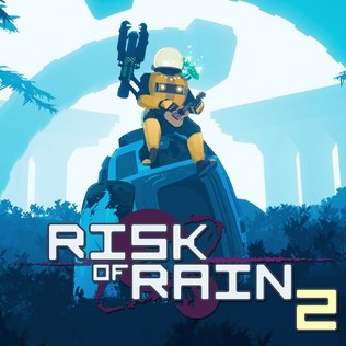 Создать мем: risk pf rain 2, risk of rain 1, риск оф рейн 2