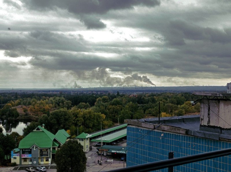 Создать мем: город, липецк нлмк, омск загрязнение