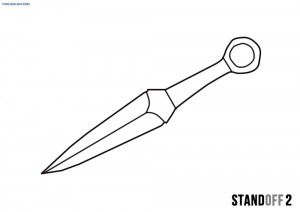 Создать мем: нож кунай стендофф, раскраска стендофф 2 ножи тычки, кунай нож из стендофф 2
