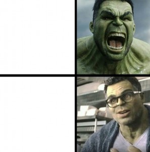 Create meme: Thor Ragnarok Hulk, mark Ruffalo Hulk, Hulk with glasses