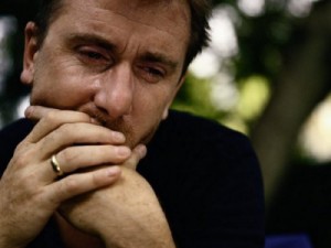 Create meme: crying man, Tim Roth crying, Tim Roth