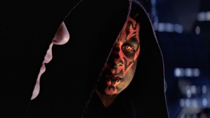 Create meme: star wars episode 1 Darth maul, darth maul star wars, star wars darth maul