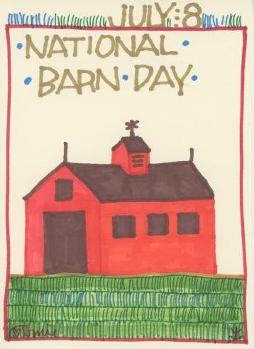 Создать мем: barn, barn draw, red barn