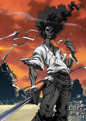 Создать мем: афросамурай кума, афросамурай 2, афросамурай / afro samurai