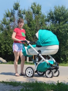 Create meme: stroller