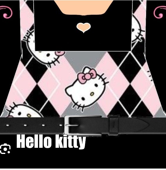 t shirt roblox hello kitty emo