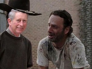 Create meme: the walking dead Rick and Carl meme, walking dead Carl meme, the walking dead Rick