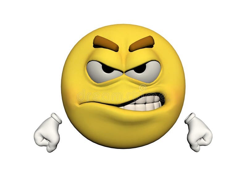 Create meme: 3d smiley face, angry smiley face, evil smile